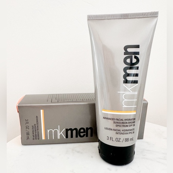 NEW Mary Kay MKMen Advanced Facial Hydrator Sunscreen Broad Spectrum SPF 30 3oz - Picture 3 of 6
